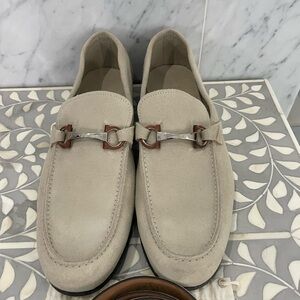 Men’s Ferragamo Suede shoes and matching belt